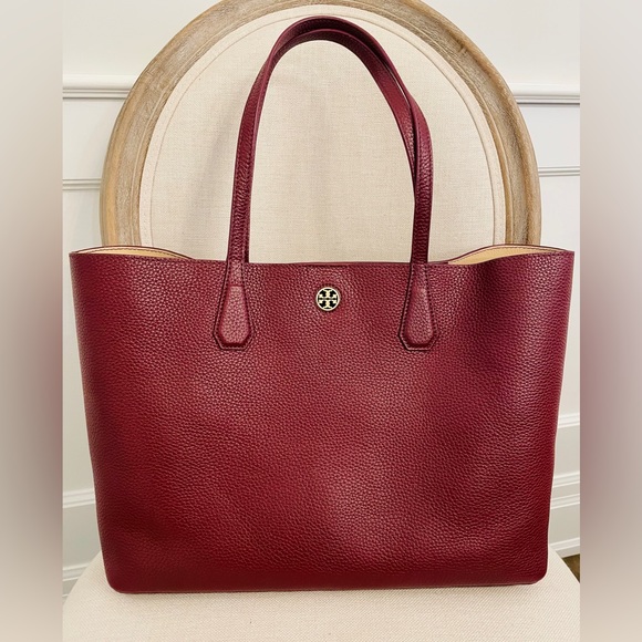 Tory Burch Handbags - Tory Burch Leather Tote Bag (Large)